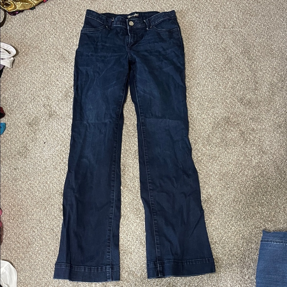 Wrangler Women's Deep Indigo Flare Jeans